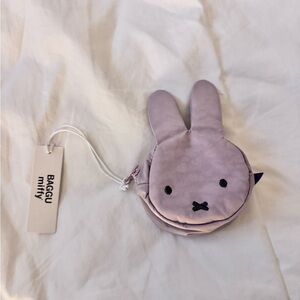 BAGGU & Miffy Nylon Bag Charm - Miffy Pink (UO Exclusive)